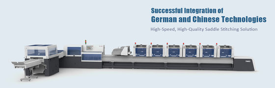 15 pinze 5000 cicli/h macchina di incollaggio per cartelloni pregiati