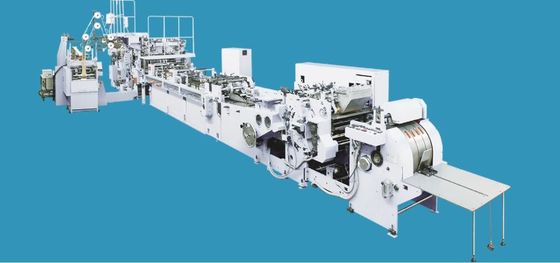 macchina di rattoppatura di 34kw 70bags/Min Bottom Bag Window Box
