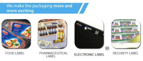 etichetta adesiva UV Logo Printer di 60m/Min Flexographic