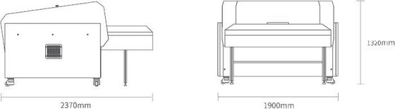 Macchina di fabbricazione di piatto termica di ECOOGRAPHIX T-800Q PCT