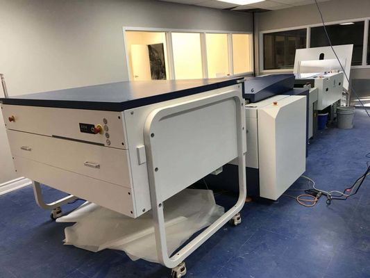 4 cassette 400×300 mm RS485 75PPH CTP Plate Machine