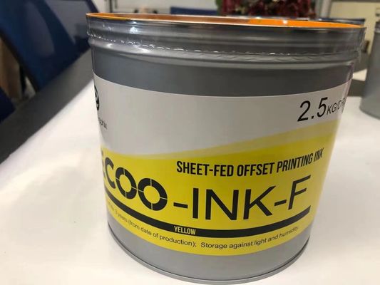 Inchiostri da stampa UV 2.5kgs/Tin di Sheetfed di contrappeso asciutto veloce di CMYK