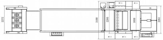 6200PCS/H Macchina per il rivestimento di macchie UV Vetro 1090×1440mm