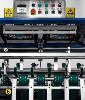 punto UV automatico di 5500pcs/H 620mm che vernicia la macchina di rivestimento