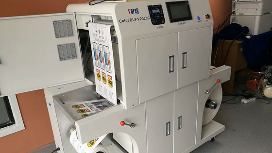 stampatrice UV dell'etichetta di Digital LED Flexo di formato di 308mm