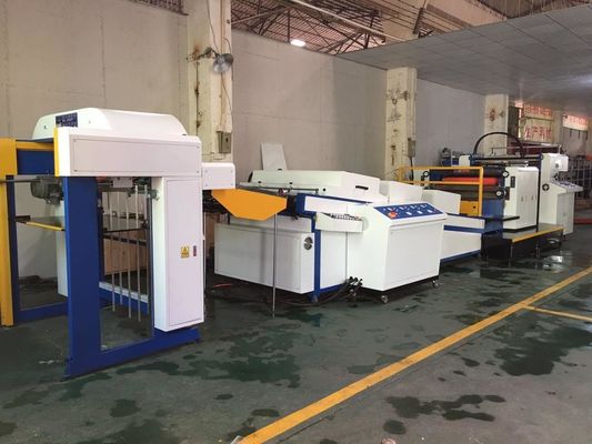 Macchina per rivestimento complessivo e a punto di verniciatura UV a base d'acqua per cartone
