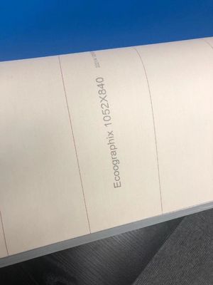 Coperta di gomma di stampa offset di plastica compressibile 4 pieghe