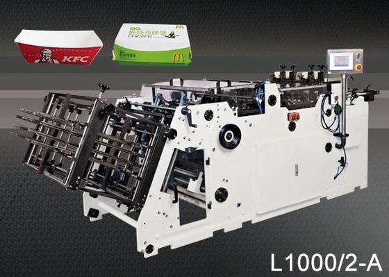 cartone di 200Pcs/Min Paper Box Making Machine che erige macchina