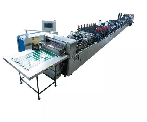 Sacco di carta del fondo 40pcs/H 450GSM del quadrato che fa macchina 9KW