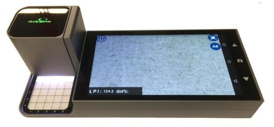 720P HD LCD touch screen LTD Densimetro per il rilevamento di punti di controllo della targa CTP