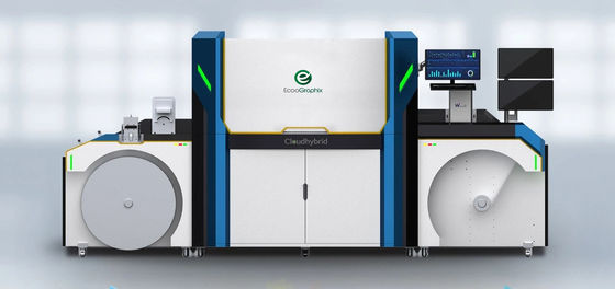 Stampatrice adesiva di nastro di carta dell'etichetta di Flexo 10m/min