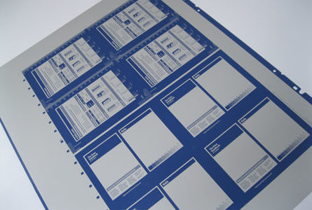 Stampa termica resistente del giornale del piatto del solvente PCT di doppio strato