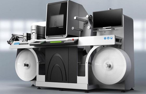 Stampante di Digital del getto di inchiostro di potenziamento di Digital con la timbratura UV della stagnola e della vernice