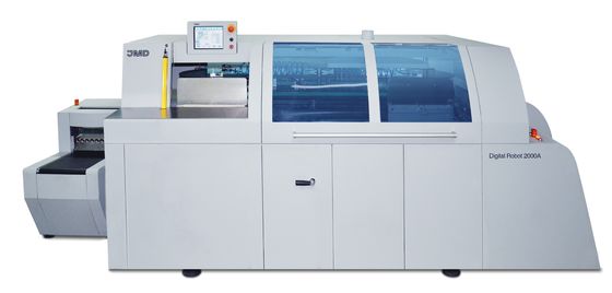 4 morsetti prenotano il controllo del touch screen dell'attrezzatura 2000c/h della rilegatura