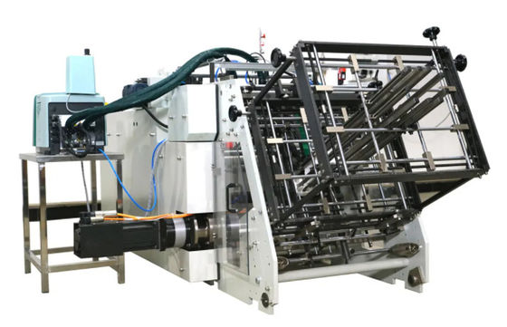 cartone di carta degli alimenti a rapida preparazione della macchina dell'incartonamento 8w che erige macchina