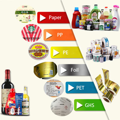 stampatrice adesiva dell'etichetta UV di 6Colors 60m/Min Flexo