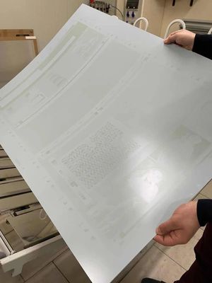 Clichè negativi non chimici di Ctcp per il giornale di derivazione