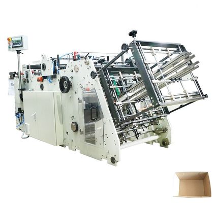 macchina per fabbricare le scatole di cartone di carta di 200Pcs/Min Fast Food 600GSM