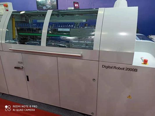 Sistema automatico 400 books/h della macchina di grippaggio perfetto del robot di Digital PUR