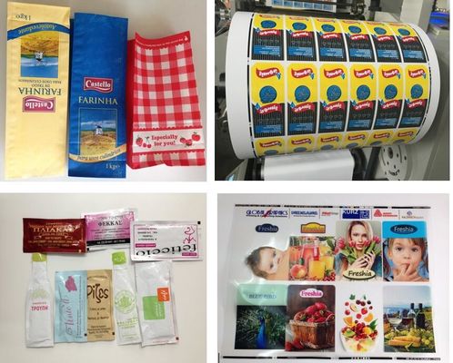 Stampatore Machine 60m/Min dell'etichetta dell'autoadesivo della tazza di carta di Flexo di 6 colori