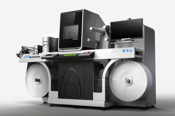 Verniciatura UV e stagnola 'etichetta di EcooSpark Digital che timbrano la macchina di potenziamento