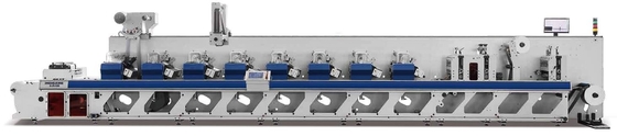 80m/Min Adhesive Flexographic Printing Machine con la verniciatura
