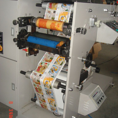 80m/Min Adhesive Flexographic Printing Machine con la verniciatura
