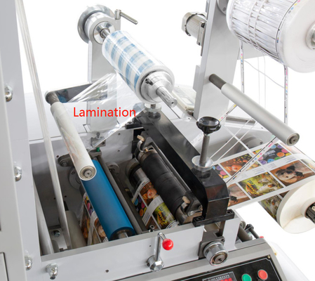 80m/Min Adhesive Flexographic Printing Machine con la verniciatura