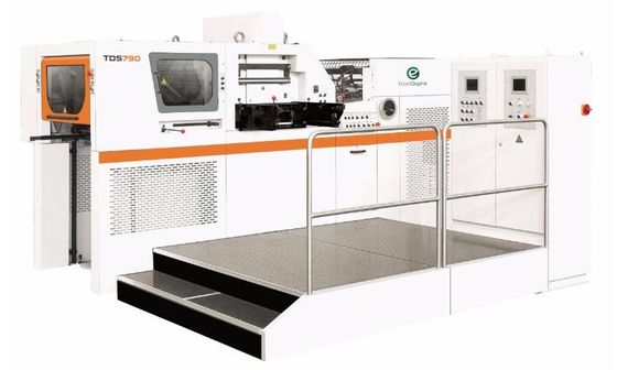 Fustellatrice per stampa a caldo da 760 × 520 mm per goffratura di cartone