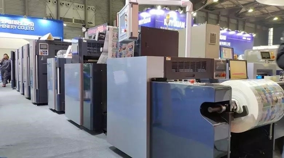 macchina di stampa offset rotatoria automatica della stampatrice dell'etichetta di larghezza di web di 680mm