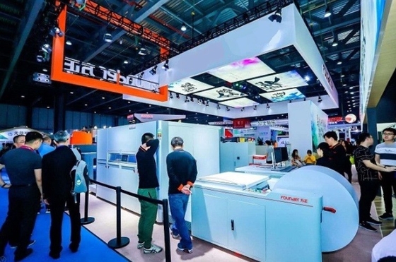 Stampa a getto d'inchiostro digitale larghezza 540 mm 600dpi*1200dpi 100m/min