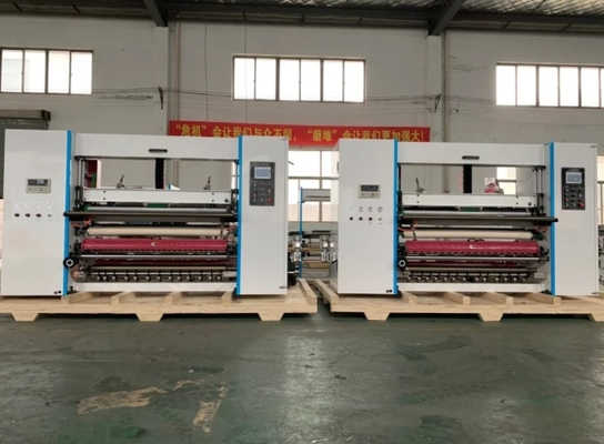 Taglierina Rewinder 1400mm del rotolo della carta di termale di BANCOMAT di Shaftless