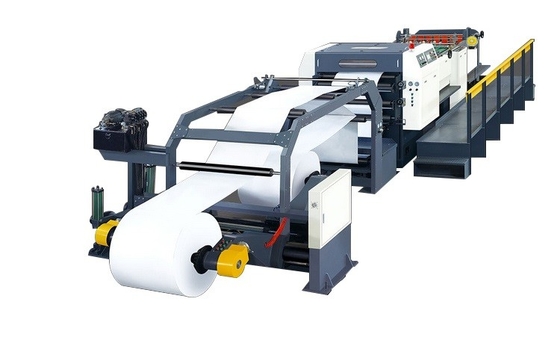 GM-1400 Alta precisione Alta velocità Single Knife Paper Cutter Slitting Rewinding Machine