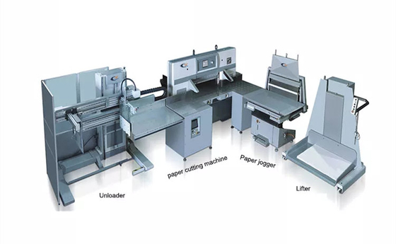 Tagliatrice della carta della ghigliottina/linea di produzione automatiche 45 cicli/min