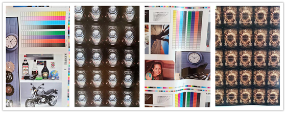 A2 4Colors ha sfalsato lo strato Fed Printing Machine 12000shipping e trattare con UV